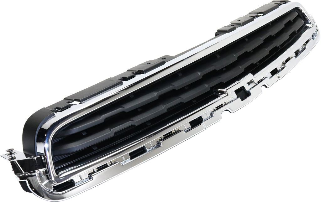 TRAX 13-16 GRILLE, Textured Black Shell and Insert, w/ Chrome Molding, (15-16 Mexico Built Vehicle)
