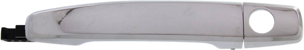 SRX 10-16/CAMARO 11-15/SONIC 12-19 FRONT EXTERIOR DOOR HANDLE LH, All Chrome, w/ Keyhole