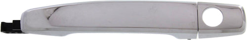 SRX 10-16/CAMARO 11-15/SONIC 12-19 FRONT EXTERIOR DOOR HANDLE LH, All Chrome, w/ Keyhole
