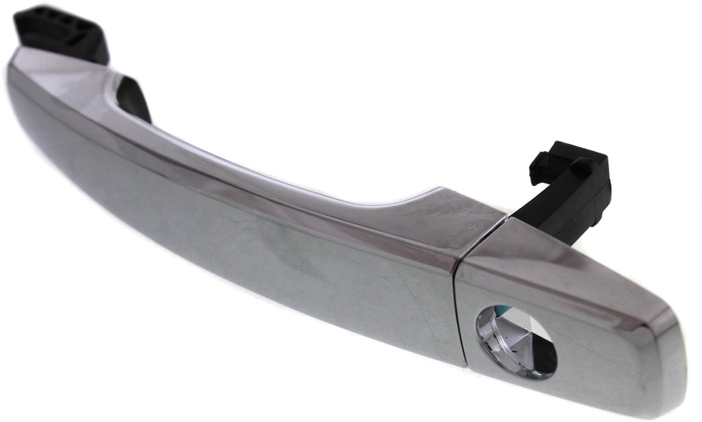 SRX 10-16/CAMARO 11-15/SONIC 12-19 FRONT EXTERIOR DOOR HANDLE LH, All Chrome, w/ Keyhole