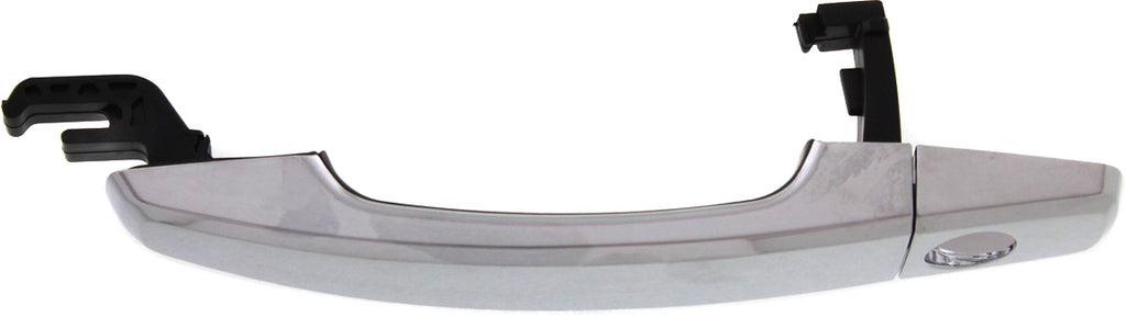 SRX 10-16/CAMARO 11-15/SONIC 12-19 FRONT EXTERIOR DOOR HANDLE LH, All Chrome, w/ Keyhole