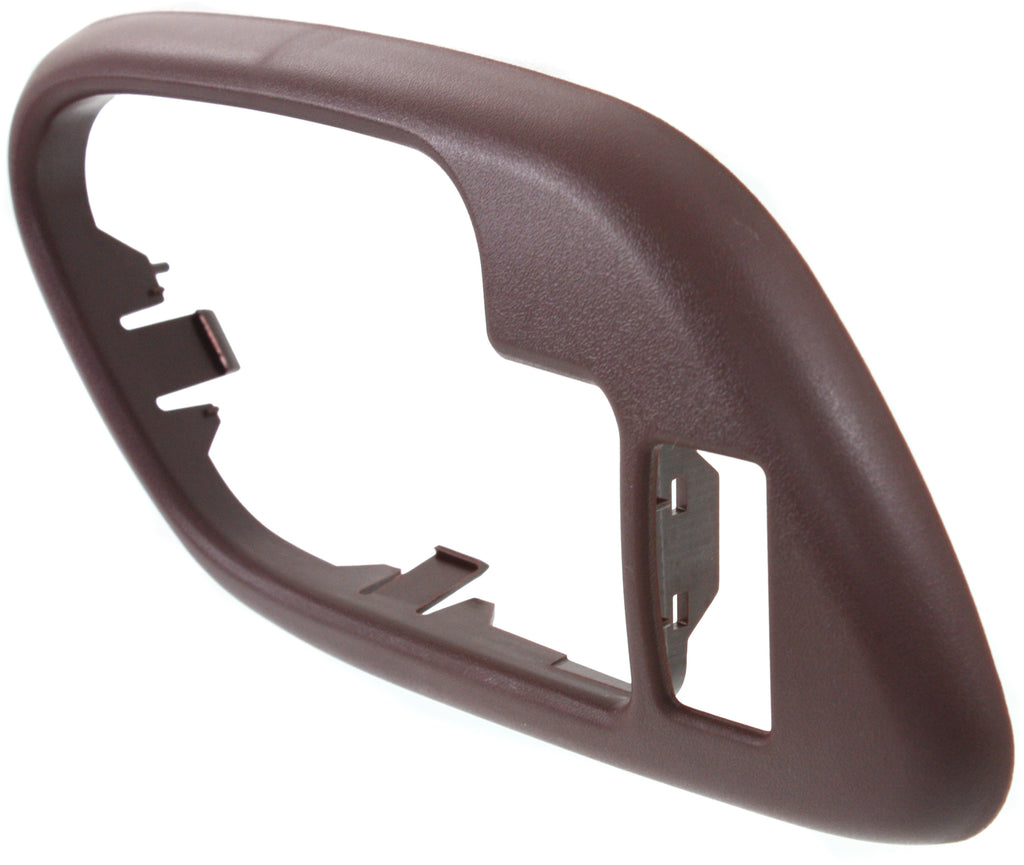 C/K FULL SIZE P/U 95-02/SUBURBAN 95-99 FRONT DOOR HANDLE CASE LH, Inside, Red, w/ Lock Hole
