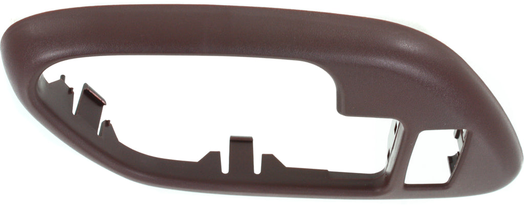 C/K FULL SIZE P/U 95-02/SUBURBAN 95-99 FRONT DOOR HANDLE CASE LH, Inside, Red, w/ Lock Hole