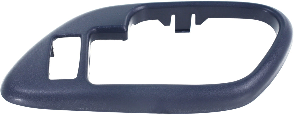 C/K FULL SIZE P/U 95-02/SUBURBAN 95-99 FRONT DOOR HANDLE CASE TRIM RH, Inside, Blue, w/ Lock Hole