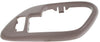 C/K FULL SIZE P/U 95-02/SUBURBAN 95-99 FRONT DOOR HANDLE BAZEL RH, Inside, Brown (Tan), w/ Lock Hole