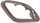 C/K FULL SIZE P/U 95-02/SUBURBAN 95-99 FRONT DOOR HANDLE BAZEL LH, Inside, Brown (Tan), w/ Lock Hole