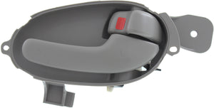 TRAILBLAZER 02-09 FRONT INTERIOR DOOR HANDLE RH, Gray, Plastic (=REAR)