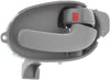 TRAILBLAZER 02-09 FRONT INTERIOR DOOR HANDLE RH, Gray, Plastic (=REAR)