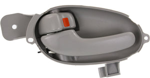 TRAILBLAZER 02-09 FRONT INTERIOR DOOR HANDLE LH, Gray, Plastic (=REAR)