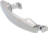 AVEO 07-09 FRONT EXTERIOR DOOR HANDLE RH, All Chrome, w/ Cover and Lever and Cap, w/o Keyhole, Plastic