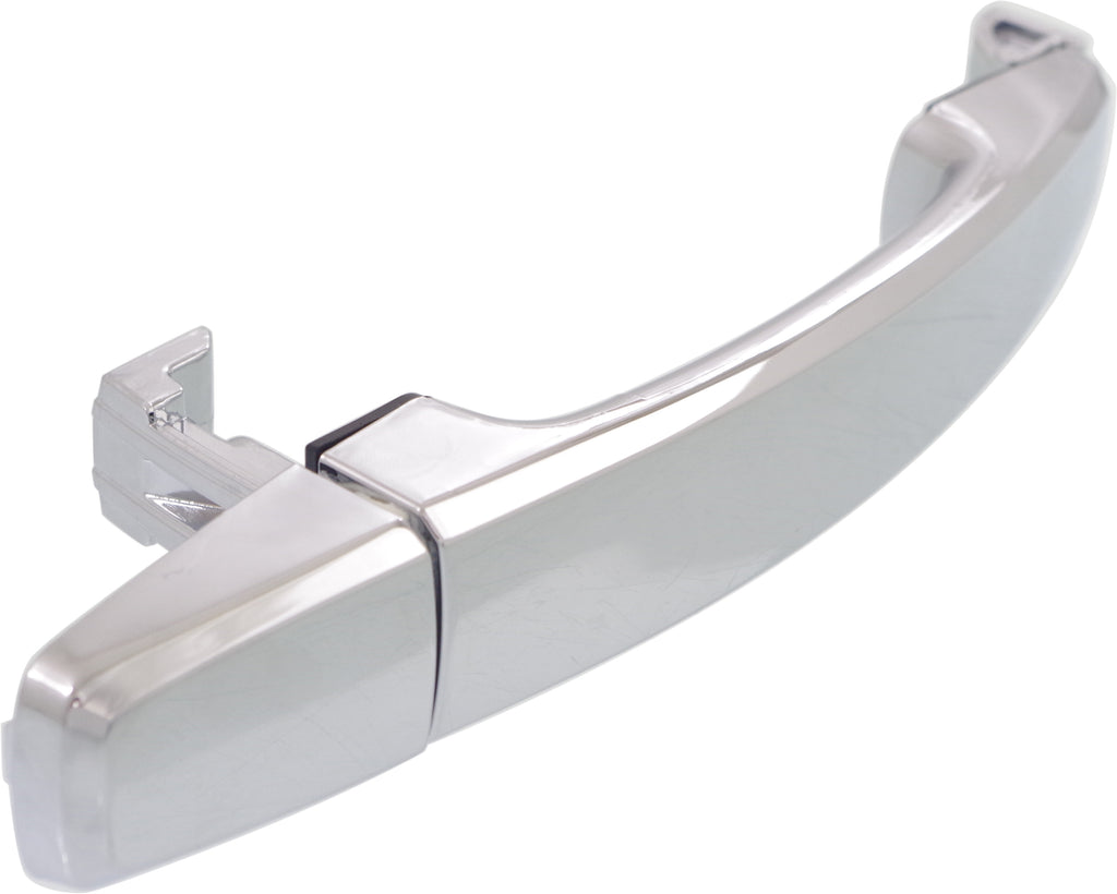 AVEO 07-09 FRONT EXTERIOR DOOR HANDLE RH, All Chrome, w/ Cover and Lever and Cap, w/o Keyhole, Plastic