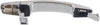 AVEO 07-09 FRONT EXTERIOR DOOR HANDLE RH, All Chrome, w/ Cover and Lever and Cap, w/o Keyhole, Plastic