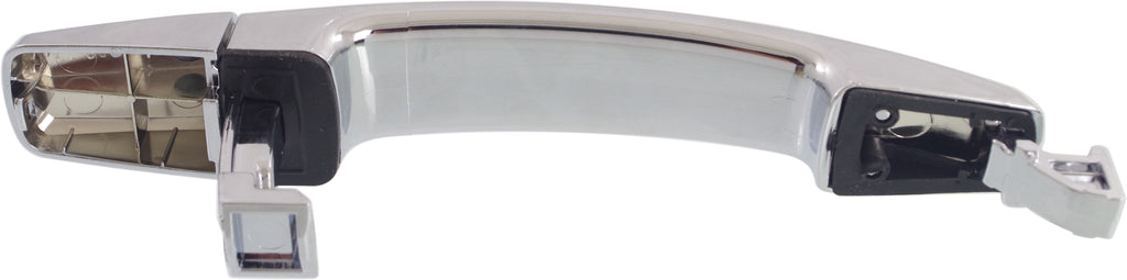 AVEO 07-09 FRONT EXTERIOR DOOR HANDLE RH, All Chrome, w/ Cover and Lever and Cap, w/o Keyhole, Plastic