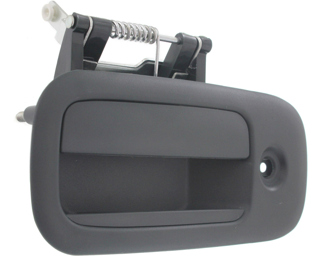 EXPRESS/SAVANA VAN 96-02 REAR EXTERIOR DOOR HANDLE LH, Side Sliding Door, Textured Black