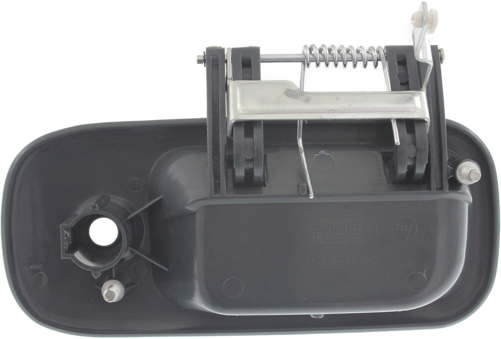 EXPRESS/SAVANA VAN 96-02 REAR EXTERIOR DOOR HANDLE LH, Side Sliding Door, Textured Black