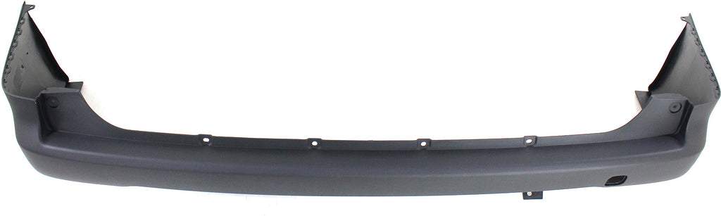 CITY EXPRESS 15-18 REAR BUMPER COVER, Textured, w/o Parking Aid Sensor Holes