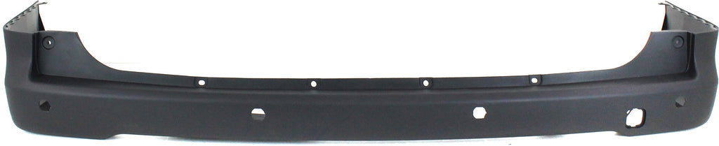 CITY EXPRESS 15-18 REAR BUMPER COVER, Textured, w/ Parking Aid Sensor Holes