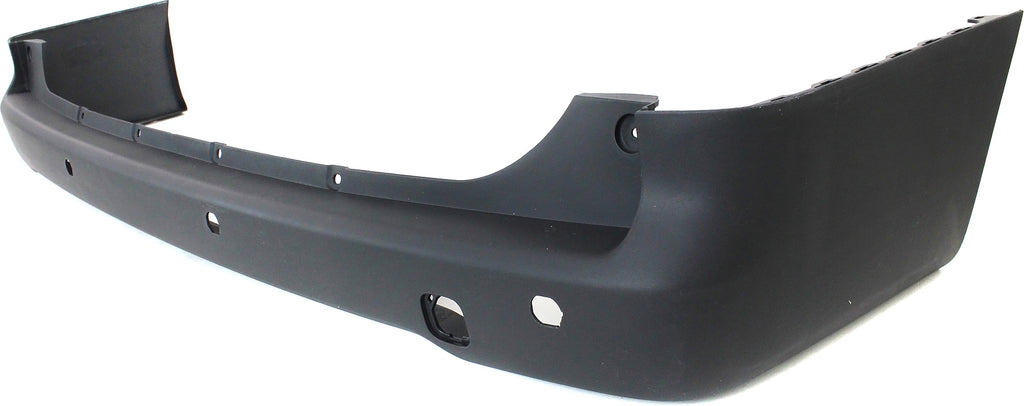 CITY EXPRESS 15-18 REAR BUMPER COVER, Textured, w/ Parking Aid Sensor Holes