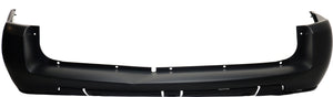 UPLANDER 05-09 REAR BUMPER COVER, Primed, 121 in. WB, w/o Rear Obj Snsr Holes