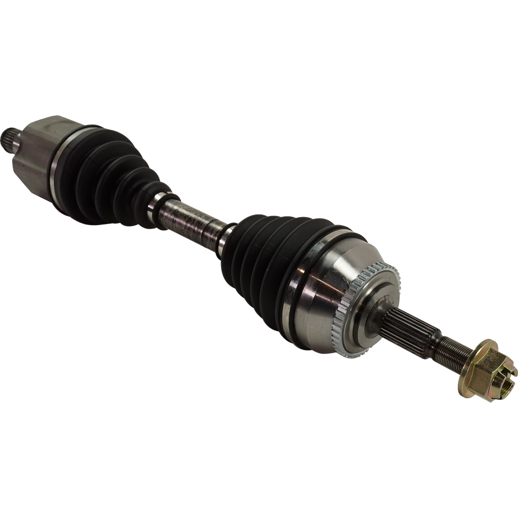 S40 01-04 FRONT CV AXLE ASSEMBLY LH, Includes Axle Nut