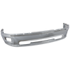 RAM 1500 09-12 FRONT BUMPER, Chrome, w/o Sport Package, w/ Rectangular Fog Light Holes