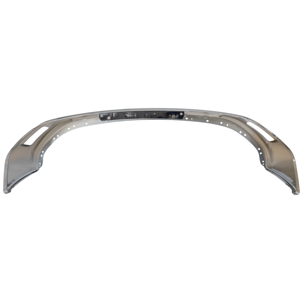 RAM 1500 09-12 FRONT BUMPER, Chrome, w/o Sport Package, w/ Rectangular Fog Light Holes