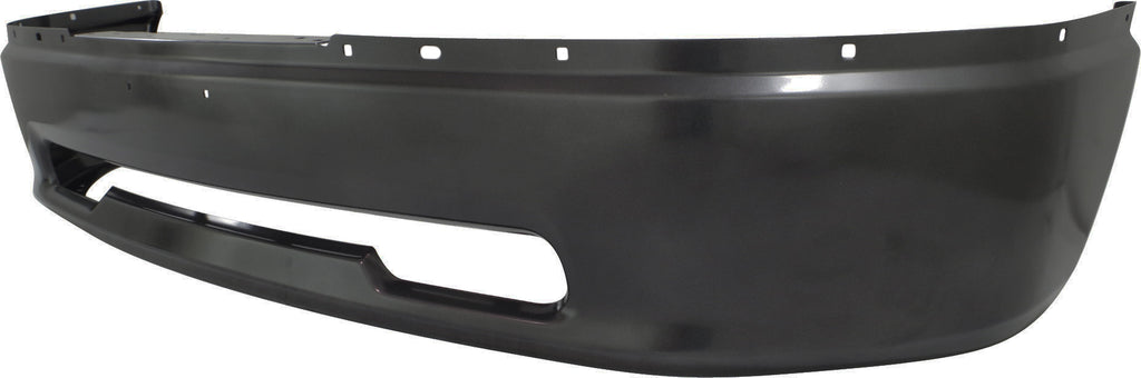 RAM 1500 09-13 FRONT BUMPER, Primed (Paint to Match), ST Model, w/o Fog Light Holes