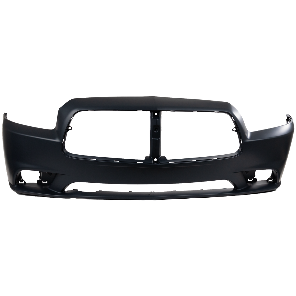 CHARGER 11-14 FRONT BUMPER COVER, Primed, w/ Adaptive Cruise Control - CAPA