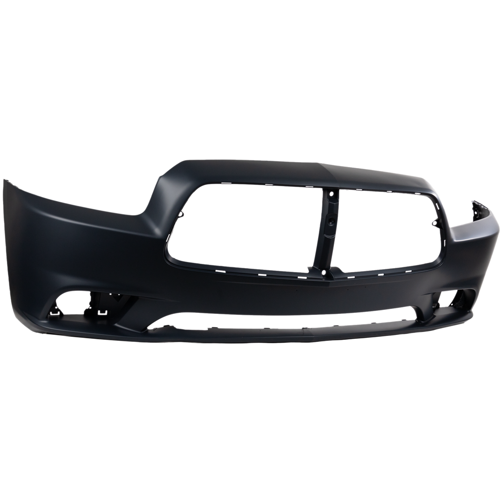 CHARGER 11-14 FRONT BUMPER COVER, Primed, w/ Adaptive Cruise Control - CAPA