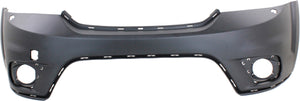 JOURNEY 11-18 FRONT BUMPER COVER, Upper, Primed, w/ Fascia (2-pc design), w/ HLW Holes, Type 2 - CAPA