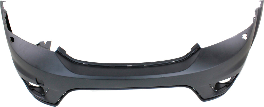 JOURNEY 11-18 FRONT BUMPER COVER, Upper, Primed, w/ Fascia (2-pc design), w/ HLW Holes, Type 2 - CAPA