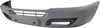 DODGE SPRINTER 03-06 FRONT BUMPER COVER, Textured Dark Gray, w/o Chrome Molding, Passenger Van