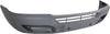 DODGE SPRINTER 03-06 FRONT BUMPER COVER, Textured Dark Gray, w/o Chrome Molding, Passenger Van