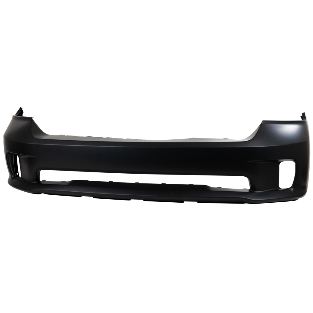 RAM 1500 13-18 FRONT BUMPER COVER, Primed, 1 Piece Bumper, w/ Ram Logo, w/o Parking Aid Sensor Holes, Includes 19-22 1500 Classic - CAPA