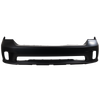 RAM 1500 13-18 FRONT BUMPER COVER, Primed, 1 Piece Bumper, w/ Ram Logo, w/o Parking Aid Sensor Holes, Includes 19-22 1500 Classic - CAPA