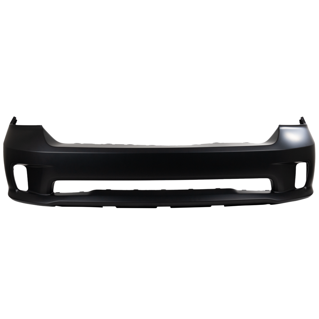 RAM 1500 13-18 FRONT BUMPER COVER, Primed, 1 Piece Bumper, w/ Ram Logo, w/o Parking Aid Sensor Holes, Includes 19-22 1500 Classic - CAPA