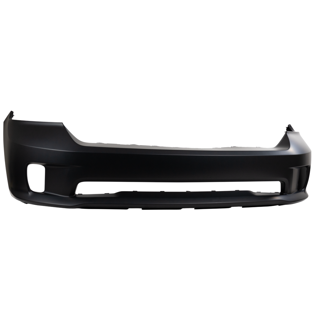 RAM 1500 13-18 FRONT BUMPER COVER, Primed, 1 Piece Bumper, w/ Ram Logo, w/o Parking Aid Sensor Holes, Includes 19-22 1500 Classic - CAPA