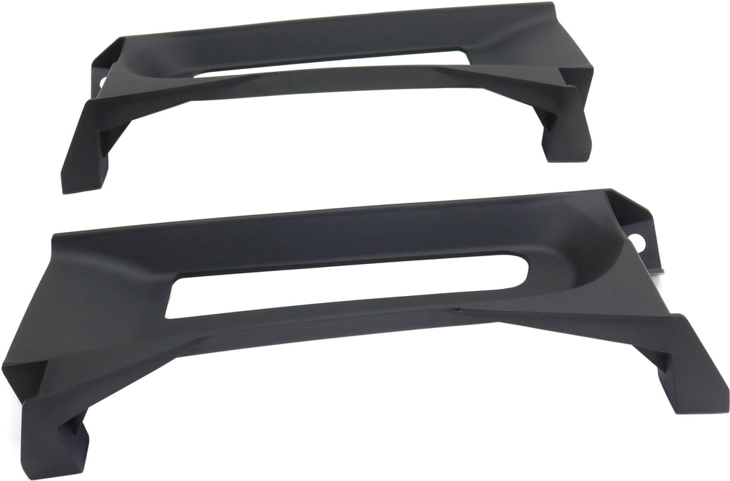 RAM 1500 13-18 FRONT BUMPER FILLER RH AND LH, Bezel Kit, Txtd, 2 Piece Bumper, w/ Tow Hook Holes, Includes 19-22 1500 Classic