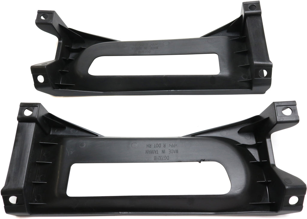 RAM 1500 13-18 FRONT BUMPER FILLER RH AND LH, Bezel Kit, Txtd, 2 Piece Bumper, w/ Tow Hook Holes, Includes 19-22 1500 Classic