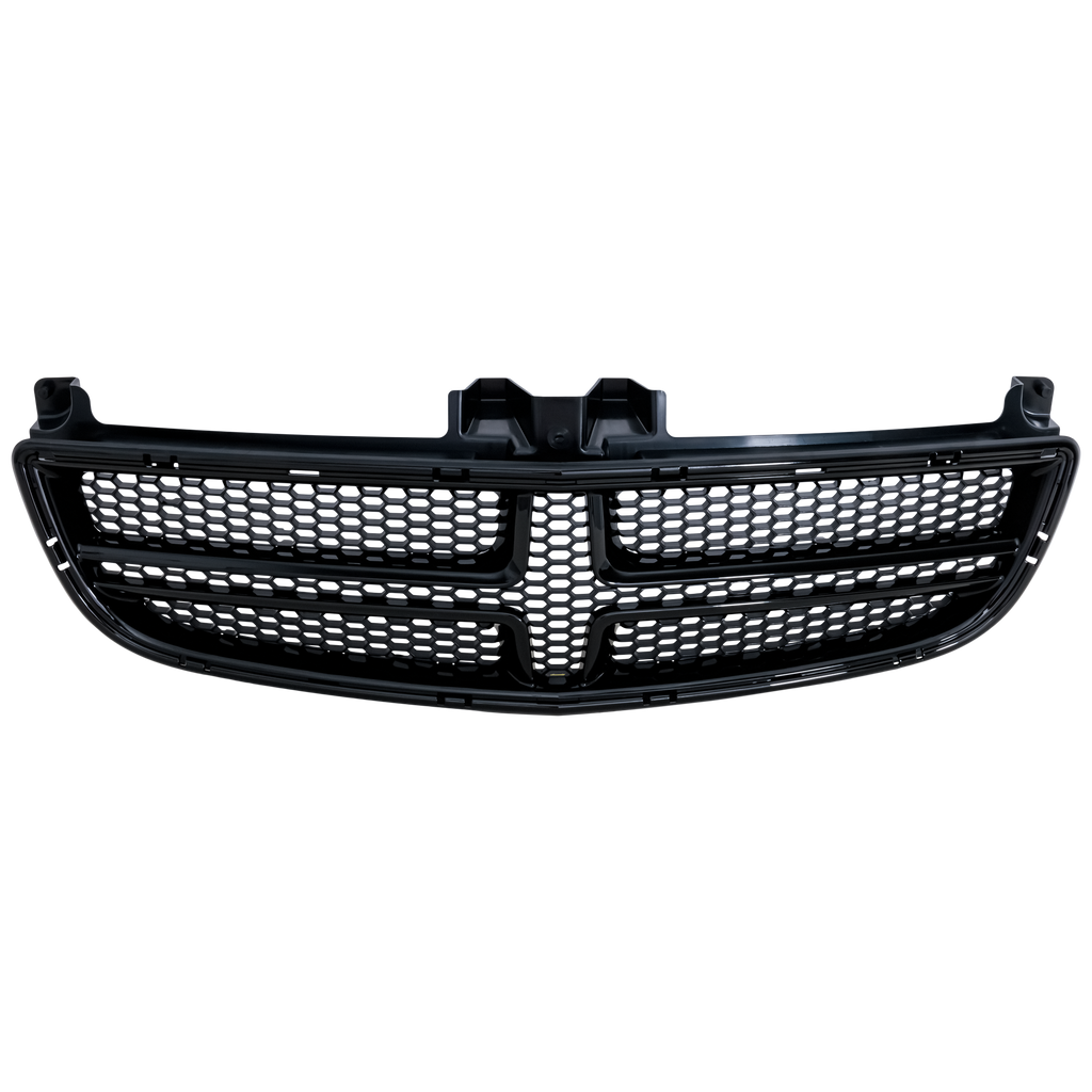 CHARGER 12-14 GRILLE, Painted Black Shell and Insert, SRT8 Model - CAPA