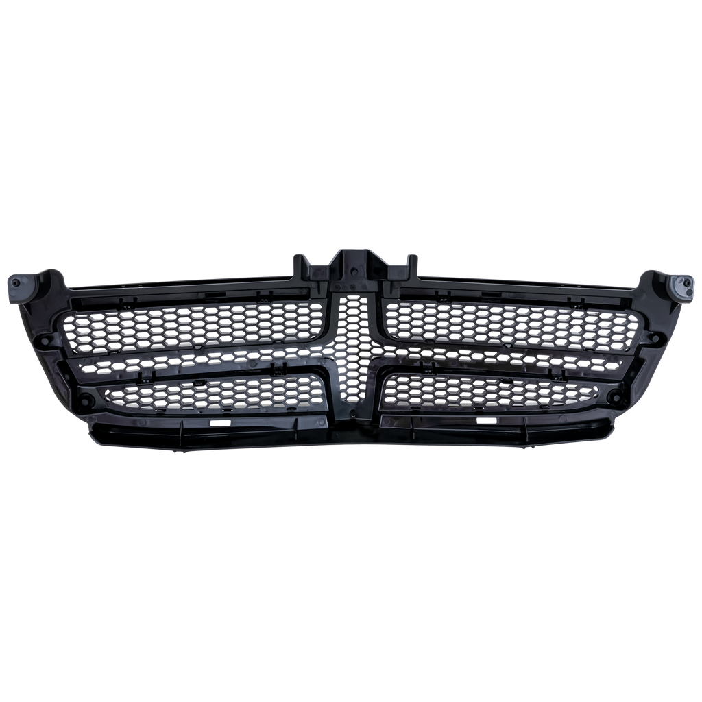 CHARGER 12-14 GRILLE, Painted Black Shell and Insert, SRT8 Model - CAPA