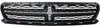 CHARGER 15-22 GRILLE, Textured/Primed-Black (Flat Black) Molding, w/o Hood Scoop - CAPA