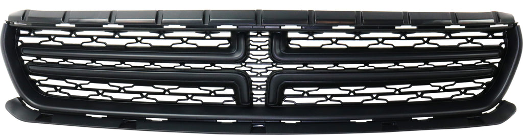 CHARGER 15-22 GRILLE, Textured/Primed-Black (Flat Black) Molding, w/o Hood Scoop - CAPA