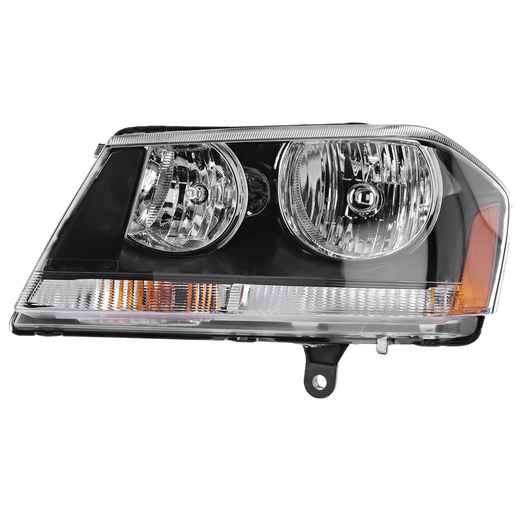 AVENGER 08-14 HEAD LAMP LH, Assembly, Halogen, RT Model - CAPA