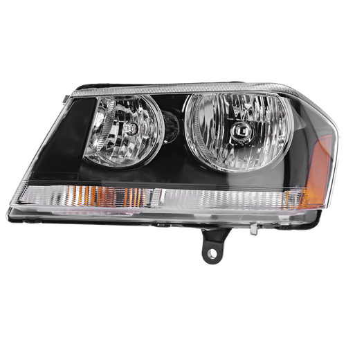AVENGER 08-14 HEAD LAMP LH, Assembly, Halogen, RT Model - CAPA