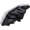 JOURNEY 09-20 HEAD LAMP RH, Assembly, Halogen, Chrome Interior, (w/o Black Trim, 14-18) - CAPA