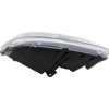 JOURNEY 09-20 HEAD LAMP RH, Assembly, Halogen, Chrome Interior, (w/o Black Trim, 14-18) - CAPA