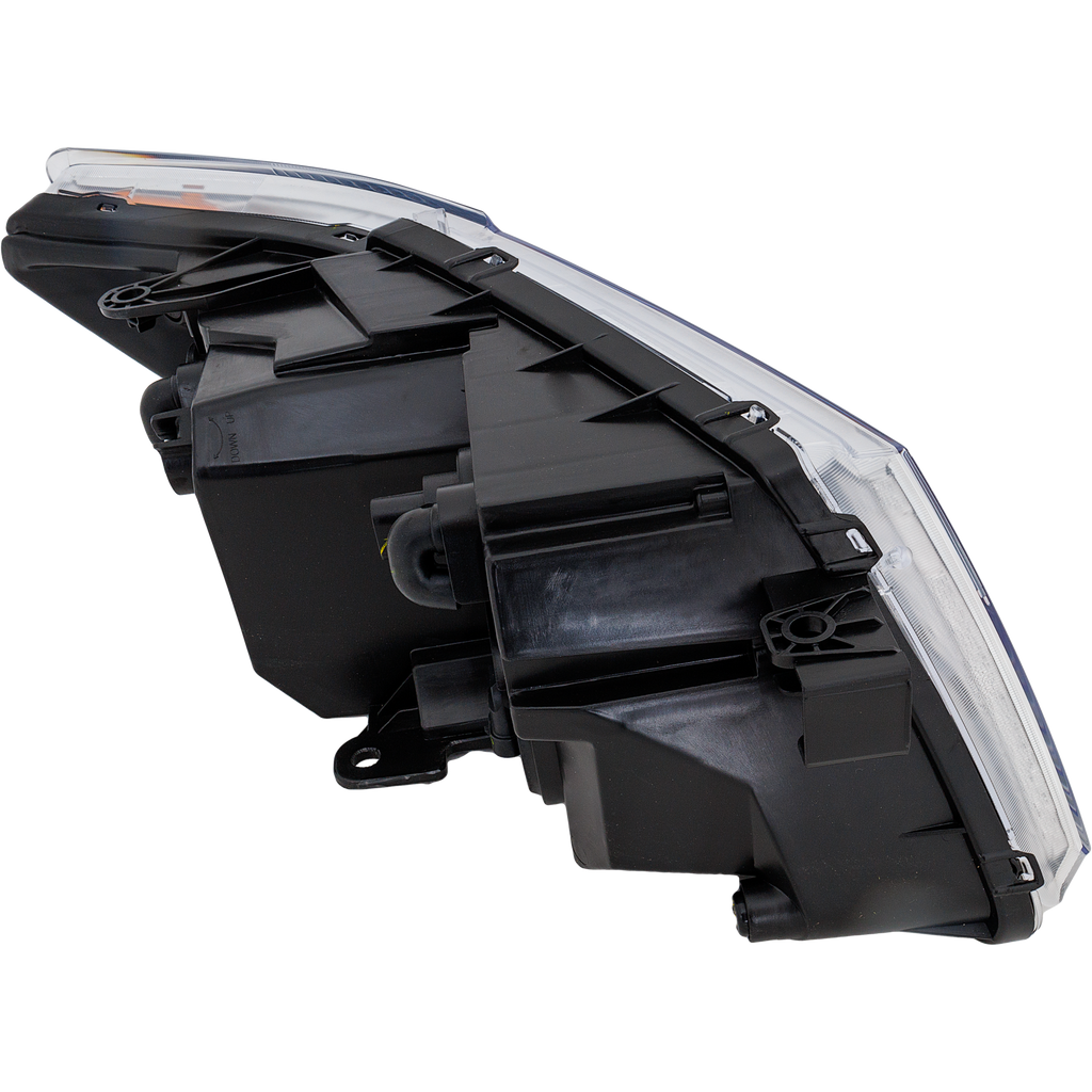 JOURNEY 09-20 HEAD LAMP LH, Assembly, Halogen, Chrome Interior, (w/o Black Trim, 14-18) - CAPA