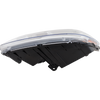 JOURNEY 09-20 HEAD LAMP LH, Assembly, Halogen, Chrome Interior, (w/o Black Trim, 14-18) - CAPA