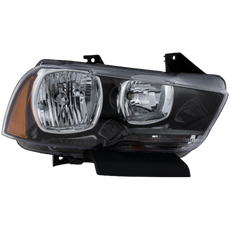 CHARGER 11-14 HEAD LAMP RH, Assembly, Halogen